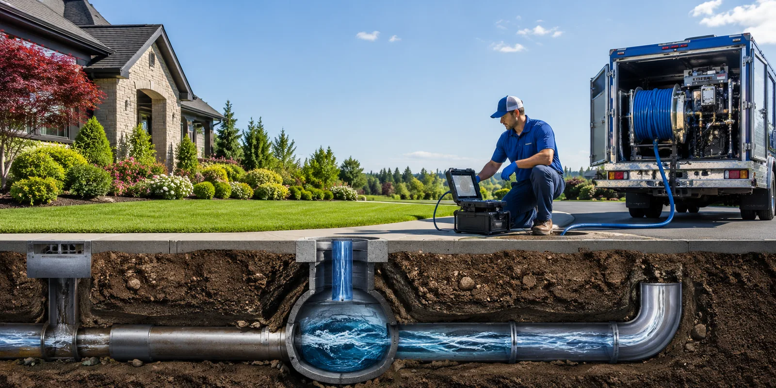 Drainage restoration information for Hansford, WV